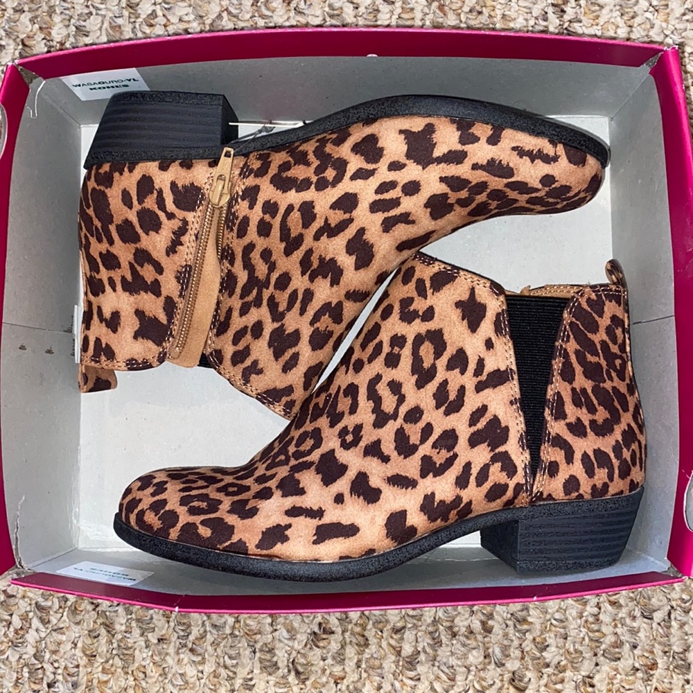 SO Hanno Leopard Booties